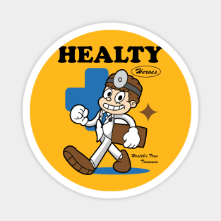 Healty Heroes Magnet